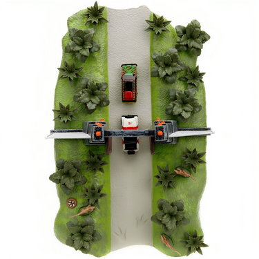 Jurassic Park Diorama